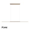 Surface Suspension Luminaires Paul Neuhaus LED Bronze, 1 lumière