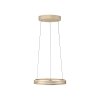E-Loop Suspension Luminaires Paul Neuhaus LED Laiton, 2 lumières, Télécommandes