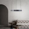 E-Clipse Suspension Luminaires Paul Neuhaus LED Gris, 2 lumières, Télécommandes