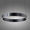 E-Clipse Suspension Luminaires Paul Neuhaus LED Gris, 2 lumières, Télécommandes
