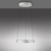 E-Clipse Suspension Luminaires Paul Neuhaus LED Argenté, 2 lumières, Télécommandes