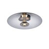 Vitrum Plafonnier Luminaires Paul Neuhaus LED Gris, 2 lumières