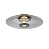 Vitrum Plafonnier Luminaires Paul Neuhaus LED Gris, 2 lumières