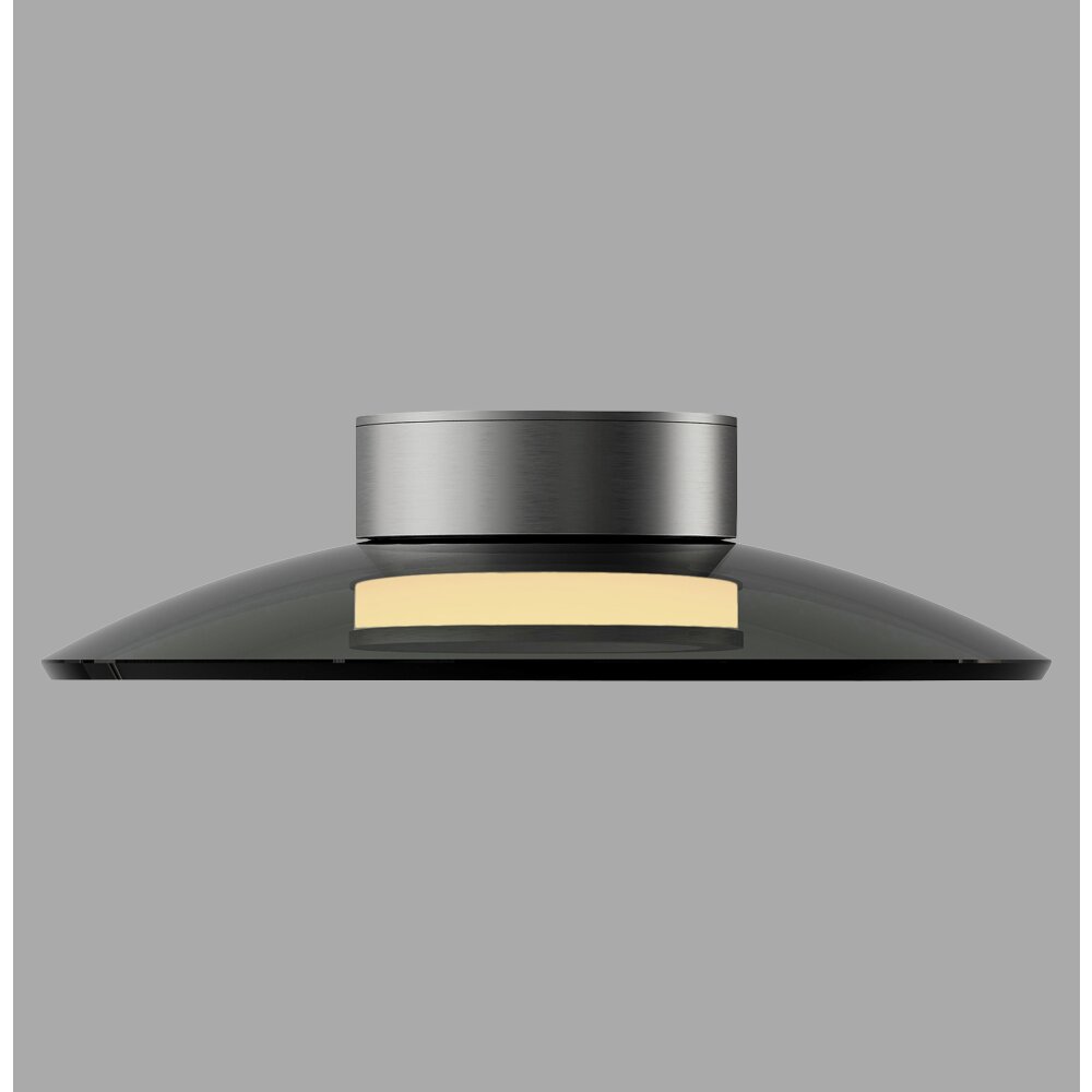 Moon Plafonnier Luminaires Paul Neuhaus LED Gris, 2 lumières main product photo