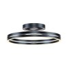 Loop Plafonnier Luminaires Paul Neuhaus LED Gris, 2 lumières, Télécommandes