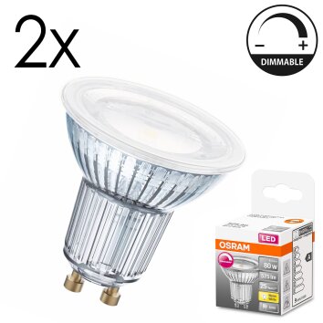 Luminaires Osram GU10 7.9 Watt blanc chaud dimmable 650 Lumen Luminaires Osram GU10 7.9 Watt blanc chaud dimmable 650 Lumen