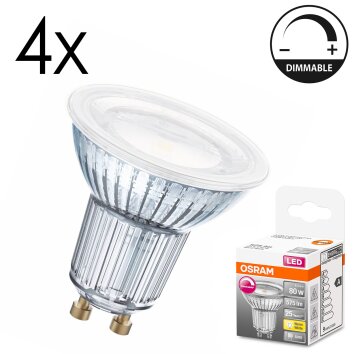 Luminaires Osram GU10 7.9 Watt blanc chaud dimmable 650 Lumen Luminaires Osram GU10 7.9 Watt blanc chaud dimmable 650 Lumen