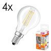 Luminaires Osram E14 LED 4 Watt blanc chaud 470 Lumen