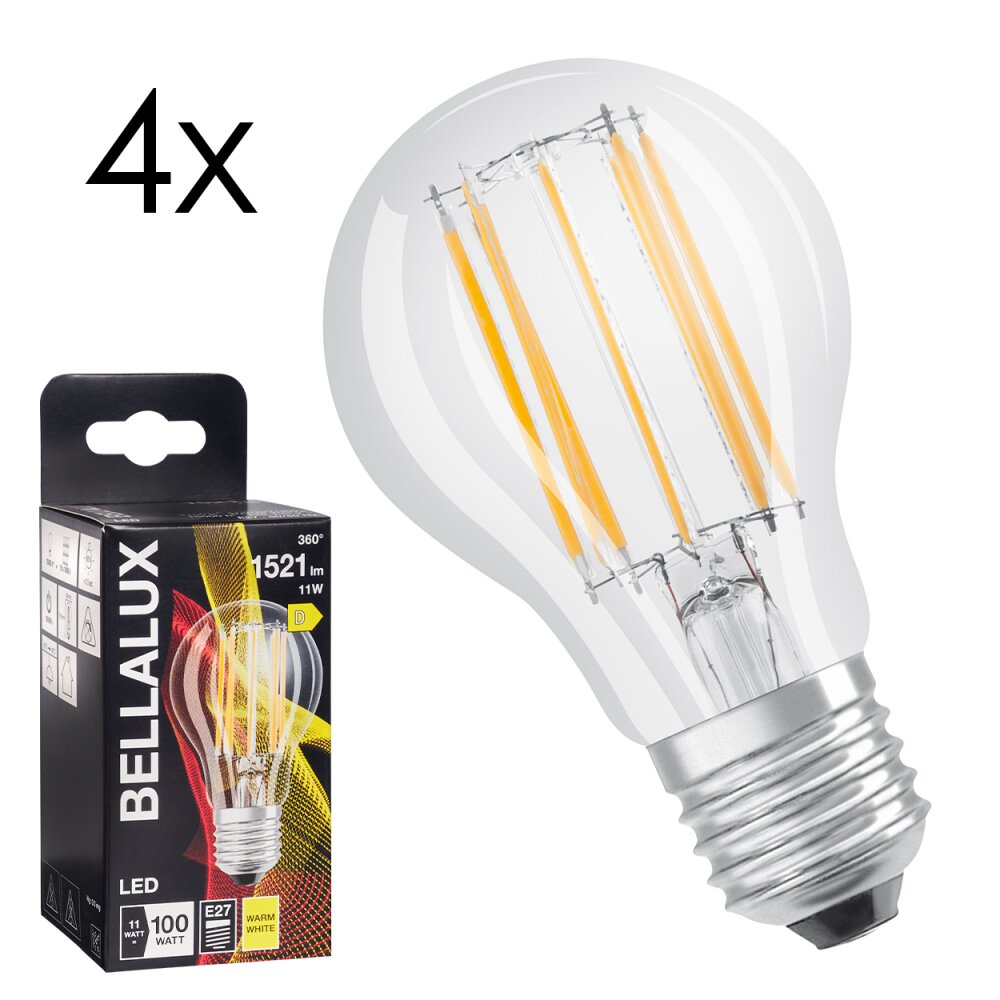 Luminaires Ledvance E27 LED 11 Watt blanc chaud 1521 Lumen main product photo