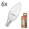 Luminaires Osram E14 7.5 Watt blanc chaud 806 Lumen