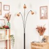 Lindberg Lampadaire Noir, 3 lumières