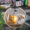 Ripoll Suspension, Boule lumineuse, Suspension grappe Ambre, 3 lumières