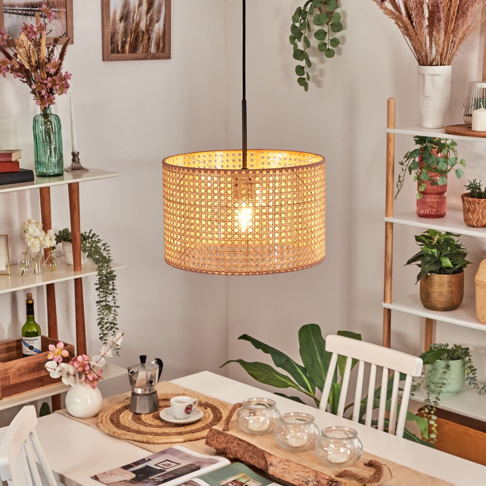 Barcos Suspension, Suspension Brun, Écru, 1 lumière main product photo