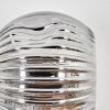 Ripoll Boule lumineuse, Applique murale Chrome, Fumé, 3 lumières