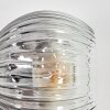 Ripoll Boule lumineuse, Applique murale Ambre, Clair, Fumé, 3 lumières