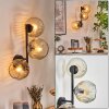 Ripoll Boule lumineuse, Applique murale Ambre, Clair, 3 lumières