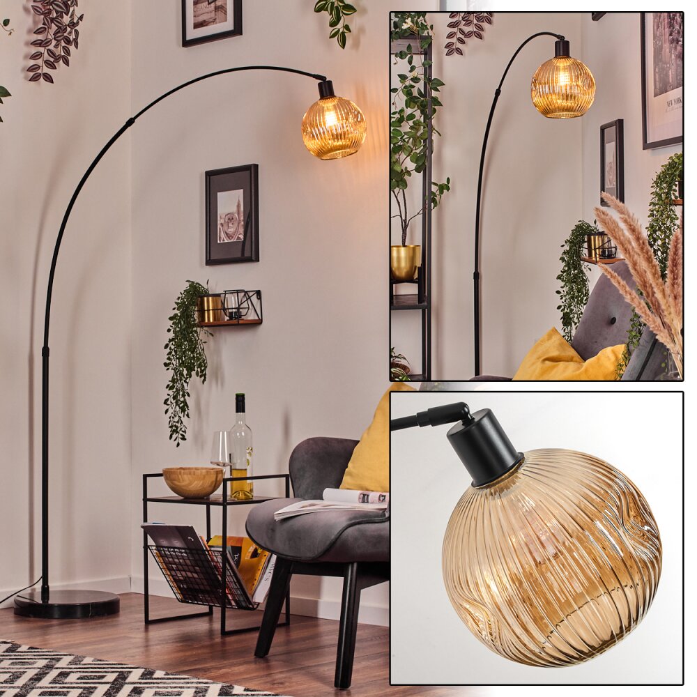 Ripoll Lampadaire Noir, 1 lumière main product photo
