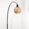 Ripoll Lampadaire Noir, 1 lumière
