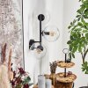 Gastor Boule lumineuse, Applique murale Clair, 3 lumières