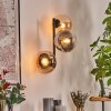 Gastor Boule lumineuse, Applique murale Ambre, Clair, Fumé, 3 lumières