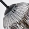 Ripoll Suspension, Boule lumineuse, Suspension grappe Fumé, 3 lumières