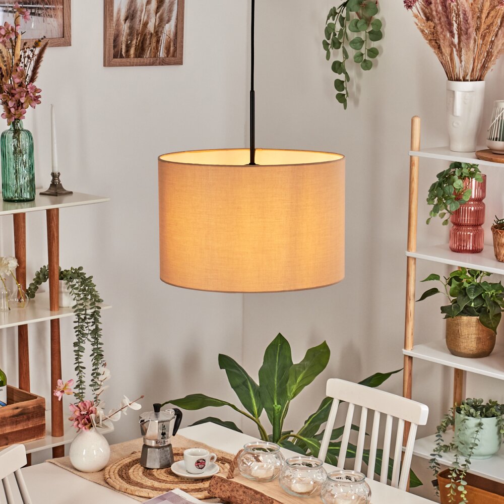 Soungou Suspension, Suspension beige, 1 lumière main product photo