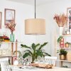 Soungou Suspension, Suspension beige, 1 lumière