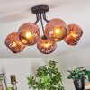 Ripoll Plafonnier, Boule lumineuse Cuivré, 5 lumières