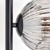 Ripoll Lampadaire Chrome, Clair, Fumé, 3 lumières