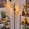 Ripoll Lampadaire Chrome, Clair, Fumé, 3 lumières