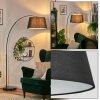 Bassagoda Lampadaire Chrome, Noir, 1 lumière