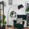 Bassagoda Lampadaire Chrome, Noir, 1 lumière