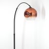 Ripoll Lampadaire, Lampadaires arc Noir, 1 lumière