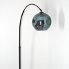 Ripoll Lampadaire Noir, 1 lumière