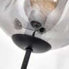 Ripoll Boule lumineuse, Lampadaire Clair, Fumé, 3 lumières