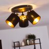 Plafonnier Alsen Noir, 3 lumières