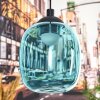 Lavel Suspension, Suspension LED Bleu, Vert, Clair, Orange, Fumé, 5 lumières