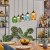 Lavel Suspension, Suspension LED Bleu, Vert, Clair, Orange, Fumé, 5 lumières