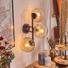 Koyoto Boule lumineuse, Applique murale Ambre, Clair, 3 lumières