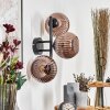 Koyoto Boule lumineuse, Applique murale Cuivré, 3 lumières