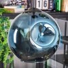 Ripoll Suspension, Boule lumineuse, Suspension grappe Bleu, Or, Vert, 3 lumières