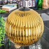 Koyoto Suspension, Boule lumineuse, Suspension grappe 30 cm Or, 3 lumières