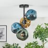 Ripoll Plafonnier, Boule lumineuse Bleu, Or, Vert, 4 lumières