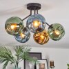 Ripoll Plafonnier, Boule lumineuse Bleu, Or, Vert, 5 lumières