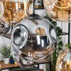 Ripoll Suspension, Boule lumineuse, Suspension Écru, Noir, 8 lumières
