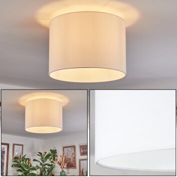 Bassagoda Plafonnier Blanc, 1 lumière Bassagoda Plafonnier Blanc, 1 lumière