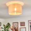 Bassagoda Plafonnier beige, Blanc, 1 lumière