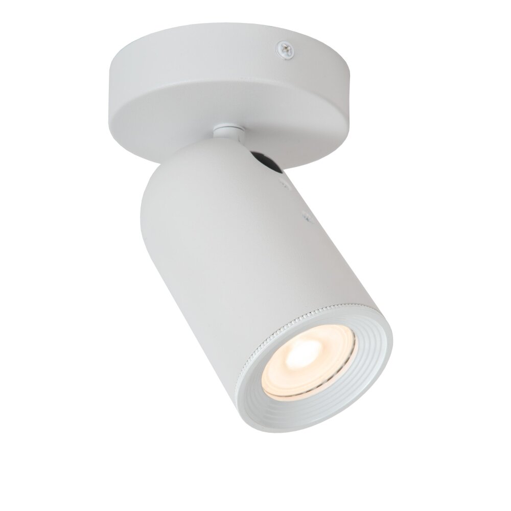 Applique murale Lucide PUNCH Blanc, 1 lumière main product photo
