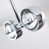 Plafonnier Florenz LED Chrome, 2 lumières