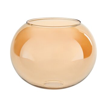 Abat-jour en verre  Apedo Verre de rechange, pièce de rechange Ambre